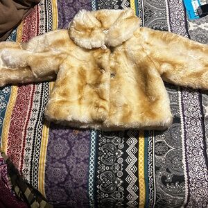 - 12 months MonnaLisa faux fur coat